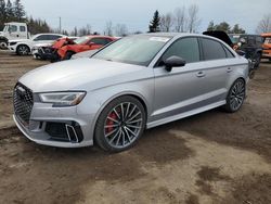 Audi salvage cars for sale: 2020 Audi RS3