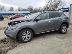 Salvage cars for sale from Copart Wichita, KS: 2014 Nissan Murano S