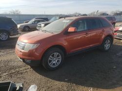 Salvage cars for sale at Kansas City, KS auction: 2008 Ford Edge SEL