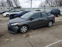 Ford Focus S salvage cars for sale: 2018 Ford Focus S