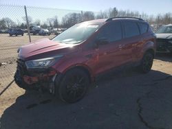 Salvage SUVs for sale at auction: 2017 Ford Escape SE