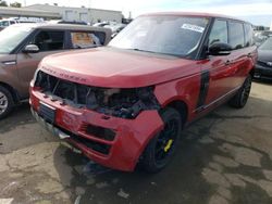 Salvage cars for sale at Martinez, CA auction: 2017 Land Rover Range Rover Supercharged