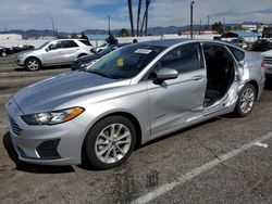 Salvage cars for sale from Copart Van Nuys, CA: 2019 Ford Fusion SE