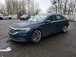 Salvage cars for sale from Copart Portland, OR: 2020 Volkswagen Passat SE