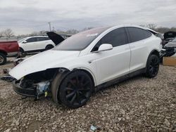 Salvage cars for sale at Louisville, KY auction: 2016 Tesla Model X