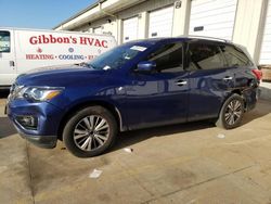 Salvage cars for sale from Copart Louisville, KY: 2019 Nissan Pathfinder S