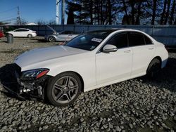 Salvage cars for sale at Windsor, NJ auction: 2020 Mercedes-Benz C 300 4matic