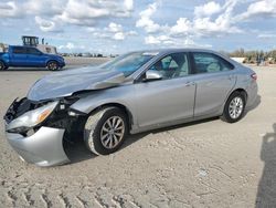Salvage cars for sale at Arcadia, FL auction: 2016 Toyota Camry LE