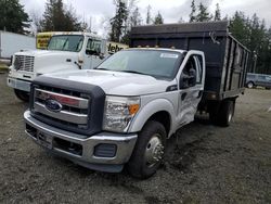Salvage trucks for sale at Arlington, WA auction: 2012 Ford F350 Super Duty