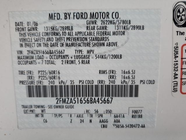 2006 Ford Freestar SE