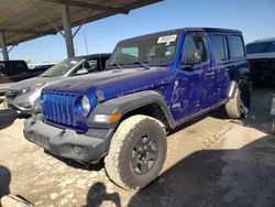 Salvage cars for sale from Copart Temple, TX: 2018 Jeep Wrangler Unlimited Sport