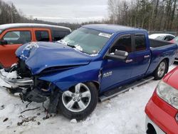 Salvage cars for sale from Copart Candia, NH: 2018 Dodge RAM 1500 SLT