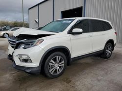 Salvage cars for sale at Apopka, FL auction: 2017 Honda Pilot EXL