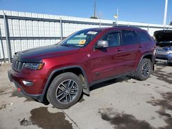 Vehiculos salvage en venta de Copart Littleton, CO: 2018 Jeep Grand Cherokee Trailhawk