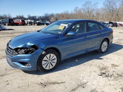 Salvage cars for sale from Copart Ellwood City, PA: 2019 Volkswagen Jetta S