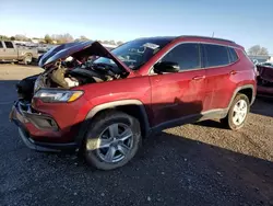 Salvage cars for sale from Copart Mocksville, NC: 2022 Jeep Compass Latitude