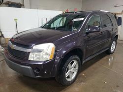 Chevrolet salvage cars for sale: 2006 Chevrolet Equinox LT