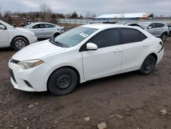 Vehiculos salvage en venta de Copart Columbia Station, OH: 2015 Toyota Corolla L
