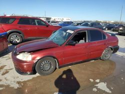 Salvage cars for sale at Grand Prairie, TX auction: 2000 Honda Civic Base