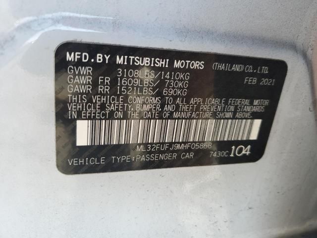 2021 Mitsubishi Mirage G4 ES