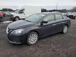 Salvage cars for sale at East Granby, CT auction: 2017 Nissan Sentra S