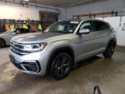 Volkswagen Atlas salvage cars for sale: 2021 Volkswagen Atlas Cross Sport SE