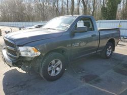 Salvage cars for sale from Copart Glassboro, NJ: 2016 Dodge RAM 1500 ST