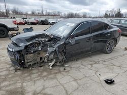 Salvage cars for sale at Fort Wayne, IN auction: 2016 Infiniti Q50 Premium