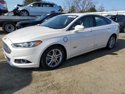 Salvage cars for sale at Finksburg, MD auction: 2016 Ford Fusion Titanium Phev