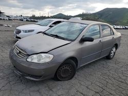 Toyota Corolla CE salvage cars for sale: 2003 Toyota Corolla CE