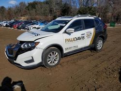 Salvage cars for sale at North Billerica, MA auction: 2017 Nissan Rogue SV