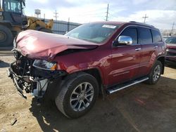 Salvage cars for sale from Copart Chicago Heights, IL: 2015 Jeep Grand Cherokee Limited