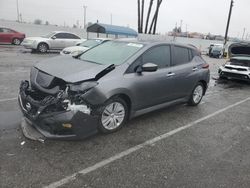 Nissan Leaf S salvage cars for sale: 2022 Nissan Leaf S