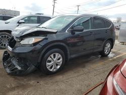 Salvage cars for sale from Copart Chicago Heights, IL: 2013 Honda CR-V EXL