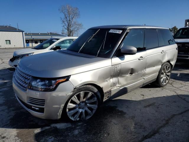 2017 Land Rover Range Rover Supercharged