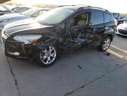 Salvage cars for sale at Grand Prairie, TX auction: 2013 Ford Escape SEL