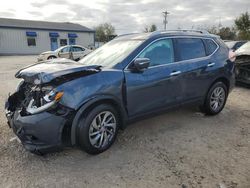 Salvage cars for sale from Copart Midway, FL: 2015 Nissan Rogue S