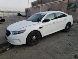 Salvage cars for sale at Fredericksburg, VA auction: 2014 Ford Taurus Police Interceptor