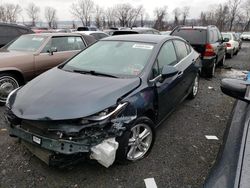 Chevrolet Cruze LT salvage cars for sale: 2017 Chevrolet Cruze LT