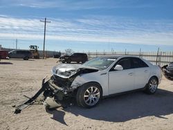 Salvage cars for sale from Copart Andrews, TX: 2008 Cadillac CTS HI Feature V6