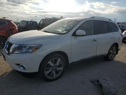 Nissan salvage cars for sale: 2015 Nissan Pathfinder S