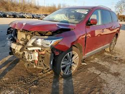 Salvage cars for sale at Cahokia Heights, IL auction: 2019 Nissan Pathfinder S