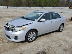 Salvage cars for sale at Gainesville, GA auction: 2012 Toyota Corolla Base