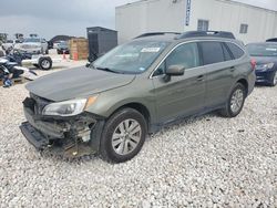 Subaru salvage cars for sale: 2017 Subaru Outback 2.5I Premium