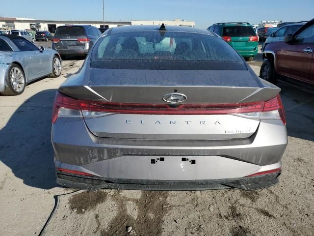 2023 Hyundai Elantra Blue