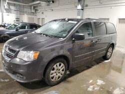 Salvage cars for sale at Elmsdale, NS auction: 2017 Dodge Grand Caravan SE