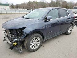 Salvage cars for sale from Copart Assonet, MA: 2018 Chevrolet Equinox LT