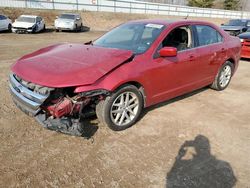 Salvage cars for sale at Davison, MI auction: 2012 Ford Fusion SEL