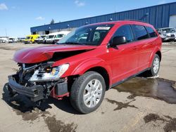 Dodge Journey se Vehiculos salvage en venta: 2015 Dodge Journey SE