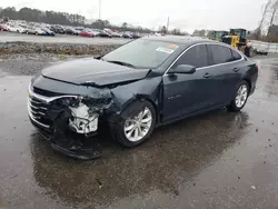 Salvage cars for sale from Copart Dunn, NC: 2019 Chevrolet Malibu LT